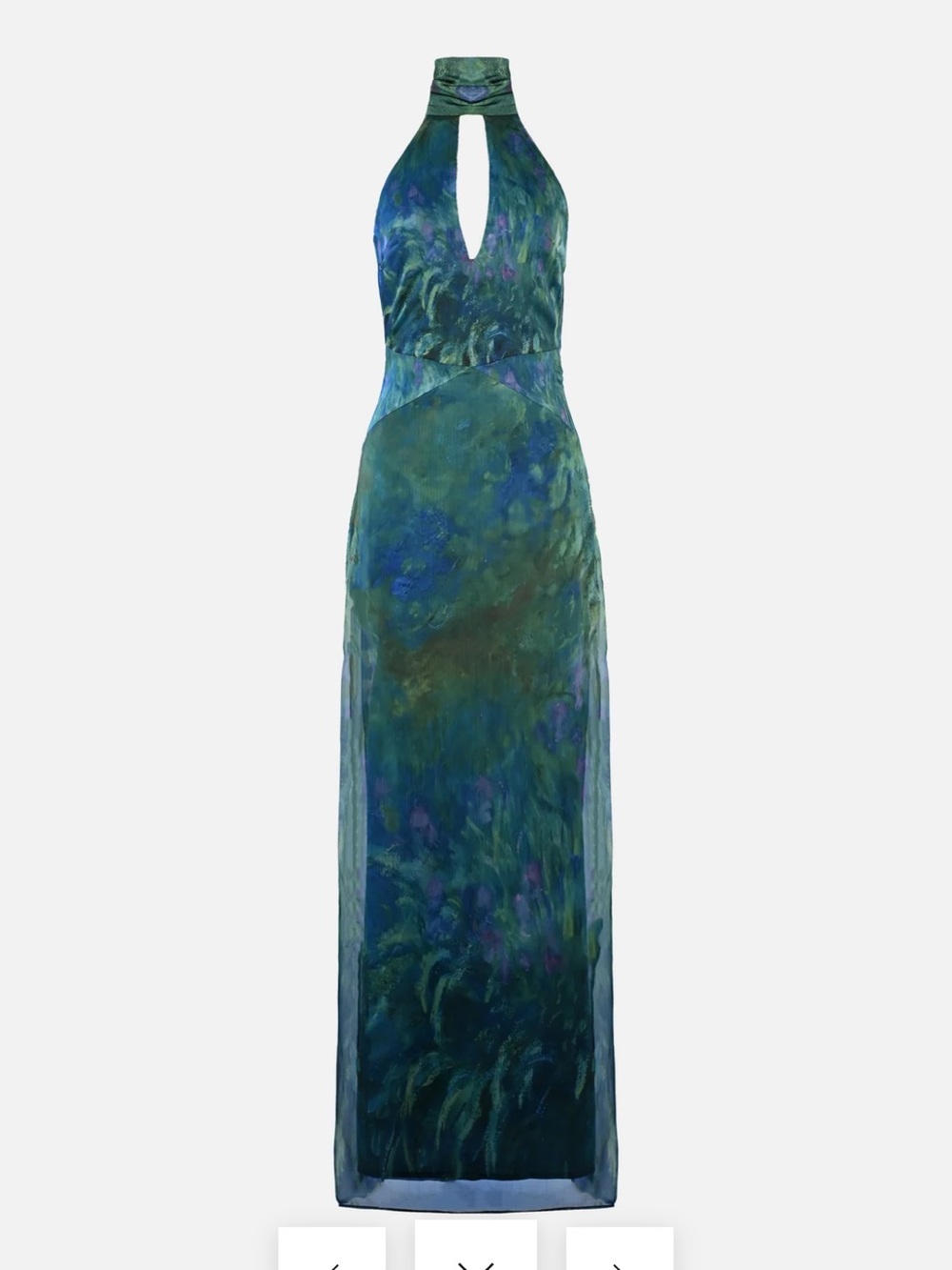 Yellow The Label Monet Dress Irises - Picture 3 of 8